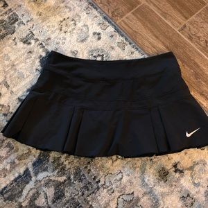 Nike Black Ruffle Tennis Skirt